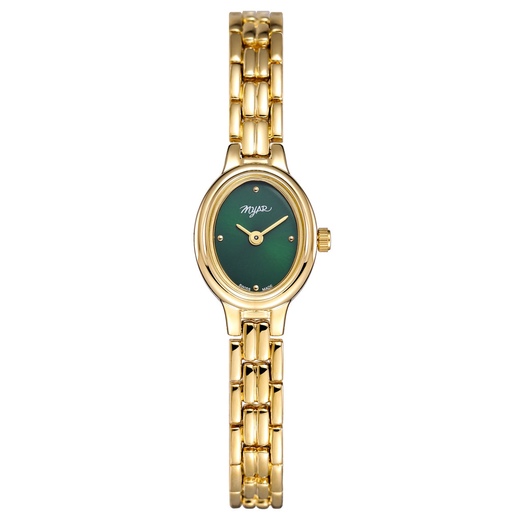 Exquisite Oval Mini Women's Vintage Waterproof Quartz Watch